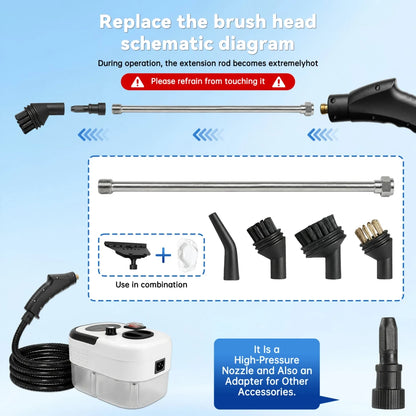 Portable High Temperature Steam Cleaner
