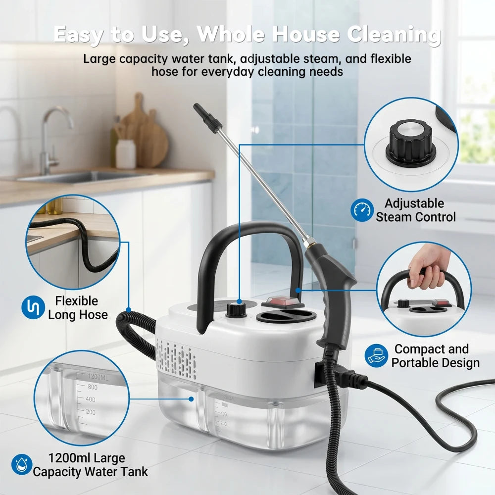 Portable High Temperature Steam Cleaner